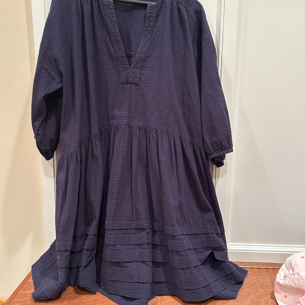 Wiggy Kit Navy Dress